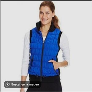 Calvin Klein Royal Blue Quilted Vest